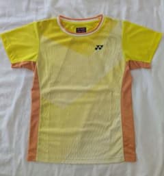 YONEX ゲームシャツ イエロー Sサイズのサムネイル