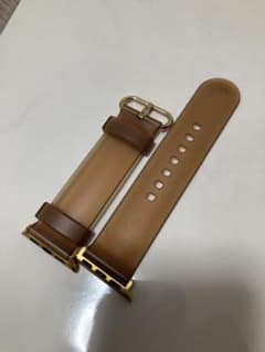 Apple Watch用ブラウンレザーバンド38㎜/40㎜/41㎜対応のサムネイル