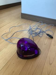 回転灯 パトライト ムラ灯 紫のサムネイル