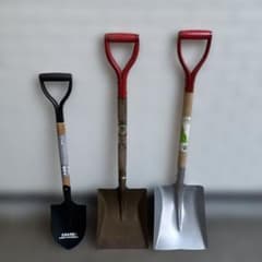 【4/13まで】中古　スコップ　3本セット　農具　ガーデニング　雪かきのサムネイル