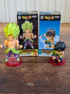 映画ドラゴンボール超 ワールドコレクタブルフィギュア ブロリー2体