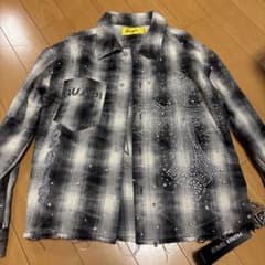 GUAPI チェック柄 ビジュージャケット - メルカリ