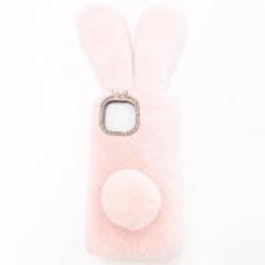 スマホケース iPhone14 iPhoneケース ピンク うさぎのサムネイル