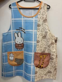 ミッフィー エプロン miffy and funny animalsのサムネイル