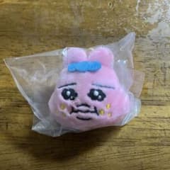 おぱんちゅうさぎ ぬいぐるみキーリングハンガー もぐもぐのサムネイル