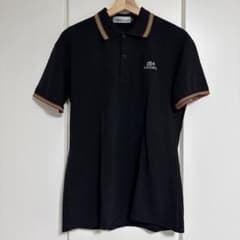 LACOSTE ブラックポロシャツのサムネイル