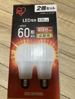 IRlS LED 電球　E26口金　 2個セットのサムネイル