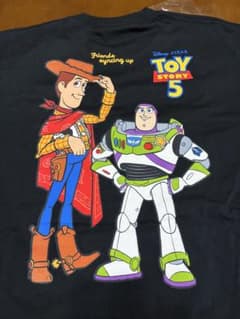 TOY STORY 5 ビッグシルエットTシャツ ブラック L - メルカリ