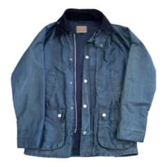希少】Barbour ビデイル インディゴ染め S 紺 BEAMS - メルカリ