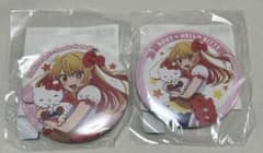 Oshi no Ko Sanrio Online Lottery Hoshino Ruby Hello Kitty Can Badge