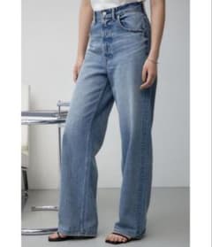 AZUL by MOUSSY ハイウエストデニムパンツ Sのサムネイル