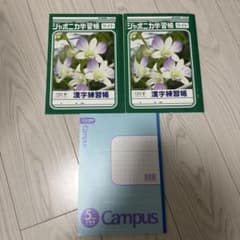 ジャポニカ学習帳 漢字練習帳120字・5mm方眼罫3冊まとめ売りのサムネイル