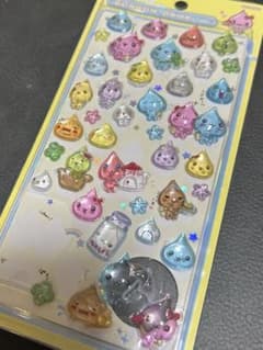 しずくちゃん ボンボンドロップシール ABのサムネイル