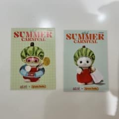 アトレ シルバニアファミリー SUMMER CARNIVAL ステッカー 2種のサムネイル