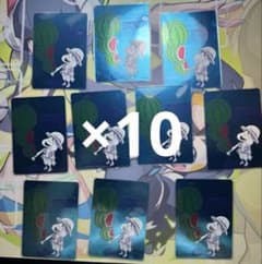 ONE PIECE 集英社 ナツコミ 2026 メタキラカード　ワンピース×10のサムネイル