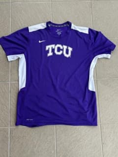 NIKE TCU DRI-FIT ゲームシャツ パープル スポーツTのサムネイル
