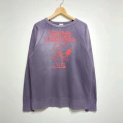 ☆170 DENIM DUNGAREE SNOOPY USED加工 スウェット - メルカリ