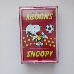 미사용 SNOOPY 트럼프 ALL PLASTIC