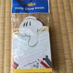 東京ディズニーリゾート ミッキー メモ用紙のサムネイル