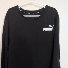 PUMA ブラック 長袖カットソー 150のサムネイル