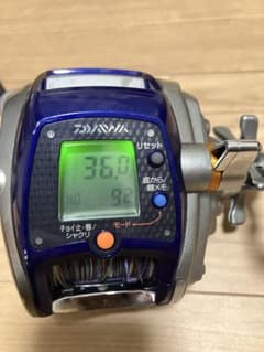 デジタル電動リール 青/銀　レオブリッツ 400 デジタル電動リール 青/銀 レオブリッツ 400 - メルカリ