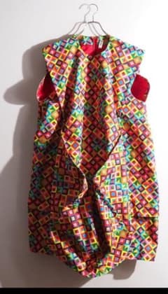 COMME des GARCONSコムデギャルソン24SS幾何学模様ワンピース - メルカリ