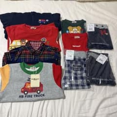最終値下げ中！ミキハウス ホットビスケッツ 子供服 まとめ売り 110cmのサムネイル