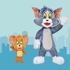 Tom and Jerry Moose Toys Plush M 사이즈