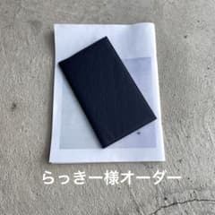 らっきー様オーダー　野帳カバーのサムネイル