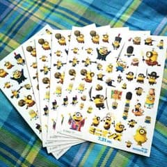 ミニオンズ　シール　６枚のサムネイル