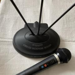 レア　パイオニア　Pioneer RA-C10 コードレスマイク受信機＆マイク レア パイオニア Pioneer RA-C10 コードレスマイク受信機