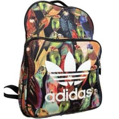 廃盤品】コラボリュック adidas✕ザファームカンパニー 鳥柄 総柄 ロゴ 