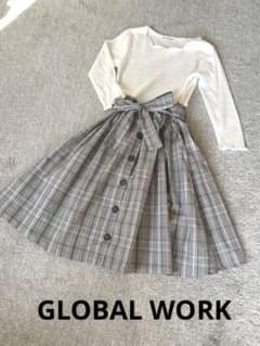 ⬛︎美品⬛︎ GLOBAL WORK ワンピース　140cm グローバルワークのサムネイル