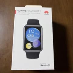 HUAWEI WATCH FIT 2 アクティブモデル ブラック 付属品ありのサムネイル
