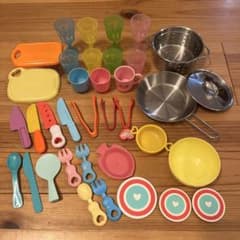 ままごと キッチン用品 セット まとめ売りのサムネイル