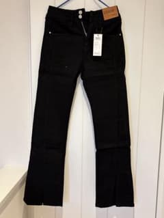 K&G INTERNATIONAL ブラック デニムパンツ Sサイズのサムネイル