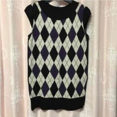 ロングニット ウール100% 美品ですのサムネイル
