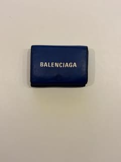 BALENCIAGA 三つ折り財布 ブルーのサムネイル
