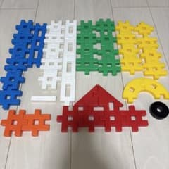 学研 ニューブロック 45個　知育玩具のサムネイル