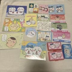 ちいかわグッズまとめ売り ステッカーシール カード 小物入れ