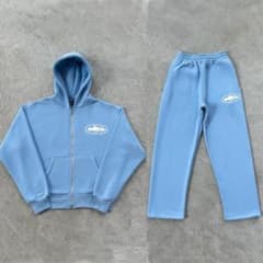 Corteiz Tracksuit - Light Blue