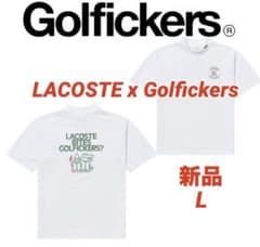 新品 GOLFICKERS× LACOSTE ゴルフィッカーズ モックネック - メルカリ