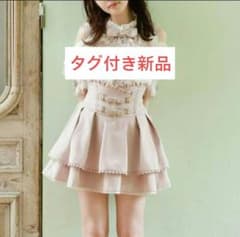 リズリサ 2連リボンベルトスカパン ピンク スカート LIZ LISA 新品