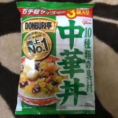 【グリコ】中華丼のもと　3袋入のサムネイル