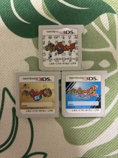 妖怪ウォッチ 3DS ソフト 3本セットのサムネイル