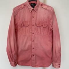 RRL ダブルアールエル 長袖シャツ ピンク Sのサムネイル