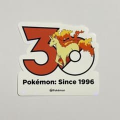 ポケモン 30周年ステッカー 韓国限定 ギャロップのサムネイル