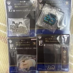 몬스터 헌터 20th Anniversary E상 아크릴 매력