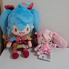 feat.初音ミクふわぷちぬいぐるみ2種類セット