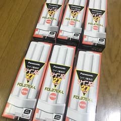 6本セットPanasonic ツイン蛍光灯 ツイン2 FDL27EX-L 電球色のサムネイル
